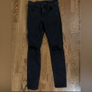 American Eagle black jeans size 4